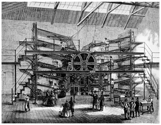 Newspaper Printing on a Ten Feed Semi Rotary Machine