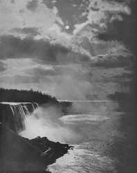 Niagara By Moonlight, 19th Century