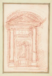 Niche with Statue