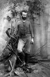 Nikolai Nikolaevich Miklukho-Maklai, Russian anthropologist, Queensland, Australia, c1880