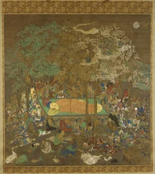 Nirvana of the Buddha, Early 14th Century