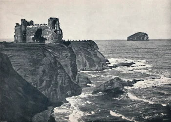 North Berwick - Tantallon Castle and the Bass Rock