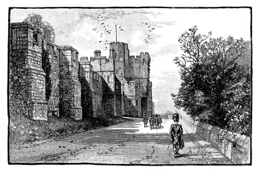 North Terrace and Wykeham Tower, Windsor Castle