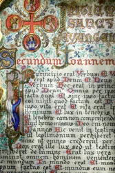 Notre-Dame de Paris cathedral Treasure Museum; Altar book, Paris, France