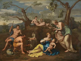 Nymphs Feeding the Child Jupiter, c. 1650