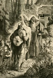 Odoacer and the Monk Severinus, 5th century
