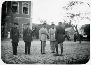 Officers of the French Foreign Legion, Syria