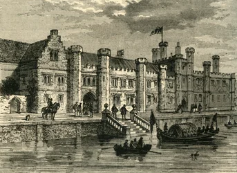 Old Palace of Greenwich, in 1630, c1878