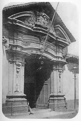 Old Santiago - One of the Few Houses Left, Built During the Spanish Occupation of 1750-1810, 1911