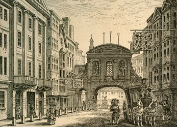 Old Temple Bar and the Devil Tavern, 1897