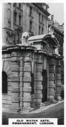 Old Water Gate, Embankment, London