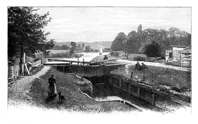 Old Windsor Lock, River Thames, Berkshire