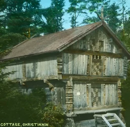 Old Cottage, Christiania, Oslo, Norway, late 19th-early 20th Century