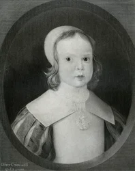 Oliver Cromwell aged two