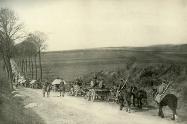 On the Way to the Trenches