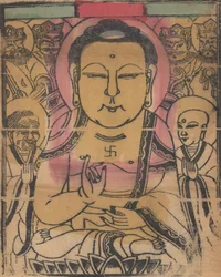 One Hundred Thirty-Five Woodblock Prints Including New Year