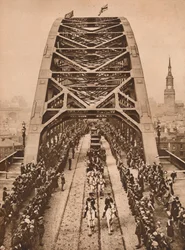 Opening of the New Tyne Bridge by King George V, Newcastle-upon-Tyne, 10 October 1928