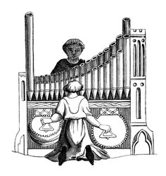 Organ with a single keyboard
