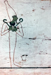 Osiris the god of Deaths (detail)