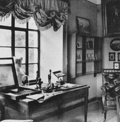 Ostafyevo Estate. The Desk of Alexander Pushkin, End of 19th century