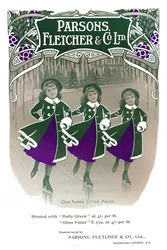 Our Three Little Maids - Parsons, Fletcher & Co. Ltd Advertisement