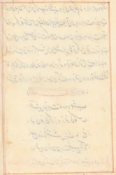 Page from Tales of a Parrot Tuti-nama: Text Page