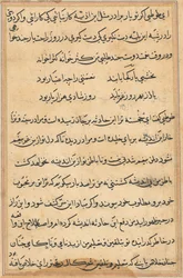 Page from Tales of a Parrot Tuti-nama: Text Page