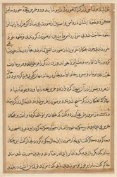 Page from Tales of a Parrot Tuti-nama: text page