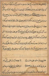 Page from Tales of a Parrot Tuti-nama: text page