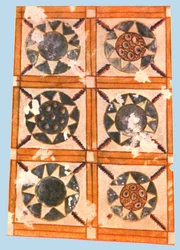 Ceiling Decoration in the Stasovsky Crypt, Cimmerian Bosporus, Kerch, 1928