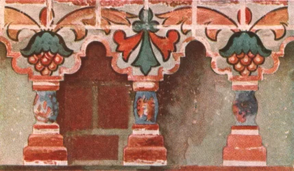 Painted Gallery in the Church of John the Baptist at Toltshkovo in Jaroslaw, Russia