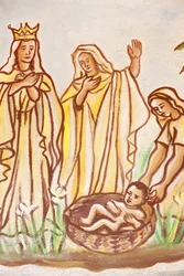 Moses Saved, Our Lady of Togo Church, Togoville, Togo