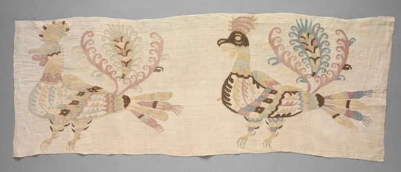 Panel, Fragment of Bedsheet, 1700s