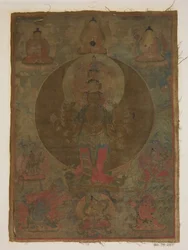 Panel from Painting of a Thousand-Armed Guanyin, date unknown
