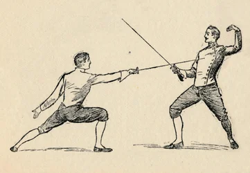Parry in Tierce - Fencing