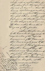 Part of Letter Dated 31 December 1806 from Lloyds to the Admiralty