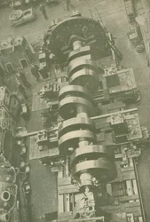 Part of the Crankshaft of M.V. Britannic White Star, 27,000 Tons, c1930
