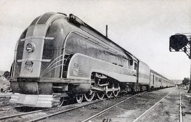 Passenger Train, Pullman of the Pacific Union, America