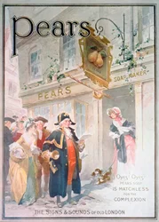 Pears soap advert, 1916