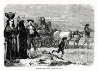Peasants from the Valley of Ossun, France
