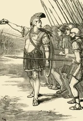 Pelopidas Leading the Thebans at the Battle of Leuctra
