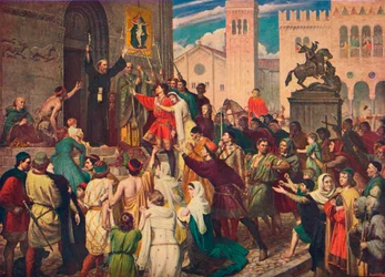 Peter the Hermit preaching the First Crusade, c1095 1905