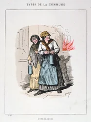 Petroleuses, Paris Commune