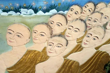 The Sangha, Phap Van Buddhist Temple, Ho Chi Minh City, Vietnam