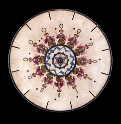 Phenakistiscope disc showing a juggler, c 1830
