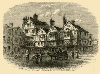 Pie Corner in 1789, c. 1872