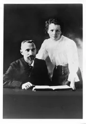 Pierre Curie and Marie Sklodowska Curie