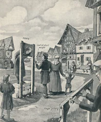 Pillory and Stocks of the Middle Ages