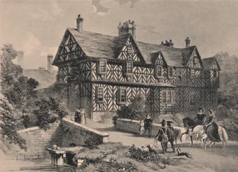 Pitchford Hall, Shropshire, 1915
