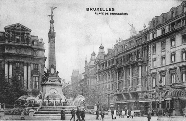 Place de Brouckere, Brussels, Belgium